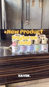HAVEN PARFUM MOBIL JASMINE 10 ML - PARFUM MOBIL DAN RUANGAN MEWAH AROMA TERAPI - PENGHARUM MOBIL - PENGHARUM RUANGAN - PARFUM GANTUNG MOBIL