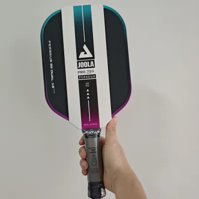 JOOLA Perseus 3S Dual 16mm Pickleball Paddle-JOOLA Hyperion 3S Dual 16mm Pickleball Paddle-T700 คาร์บอนไฟเบอร์ราเก็ต-กระบวนการกดร้อน - PP honeycomb core-ส่งปกป้อง