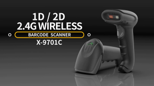 GTCODESTAR X-9701C Handheld Wireless 2.4G Barcode Scanner Reader for Mobile E-payment