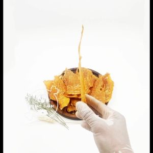 🐶🐱 อกไก่อบแห้งบางกรอบ ออร์แกนิก 100% เกรดคนกิน เหมาะสำหรับหมาเล็ก แมว หมาแก่ หอมไก่อบธรรมชาติ โปรตีนสูง ไขมันต่ำ ไม่แต่งกลิ่น ไม่ใส่สี ไม่ใส่สารกันบูด ปลอดภัย เคี้ยวง่าย อร่อยทุกคำ! #ขนมหมาโฮมเมด ขนาด 100g (chicken jerky)