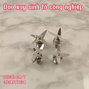 Dao xay sinh tố công nghiệp công tắc khóa dao socket nhông 12 khía dùng cho máy từ 1 đến 10 lít hàng chính hãng chất lượng tốt giá mềm