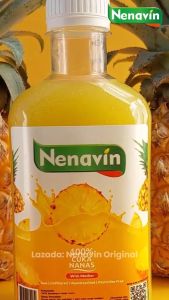 Nenavin Cuka Nanas Asli Tanpa Campuran Air BPOM dan Halal Bantu Atasi Masalah Asam Urat dan Diabetes