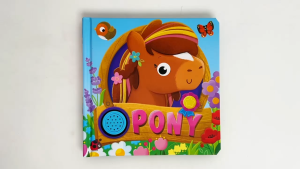 Noisy Pony Sound Book (Hardcover) Press The Button Board Book For Kids & Toddlers