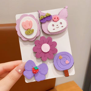 Baby Magic Stick Hair Accessories Girls Hair Clips No Damage Fringe Stickers Childrens Fashion Korean Style Baby Headwear