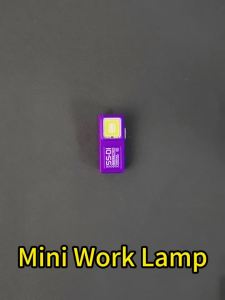 XIWANGFire | Mini COB LED Flashlight Rechargeable Portable EDC Torch USB C Pocket Lantern Flood Work Light with Clip Magnet For Emergency