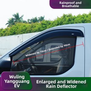 Wuling Yangguang EV Special Rain Guard Window Decoration Strip Passenger Version Protection against Rain And Sunshine