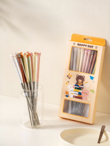 onlycook | Cute Cartoon 316 Stainless Steel Non-slip Child-specific Chopsticks