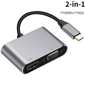 USB C Hub to 4K HDMI-Compatible USB 3.0 Type C PD Charging Dock for Macbook iPad Samsung S20 Dex HDTV Projector Nintendo Switch