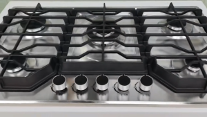 ARTINOX 5 Burner Built-in Gas Cooktop | Stainless Steel Fire Protection Iron Trivet Series 2