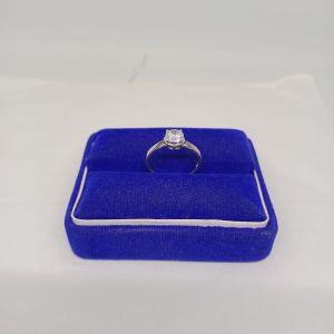 cincin solit*r mp 1 polos/cincin perak asli silver925 lapis emas/cincin fashion wanita