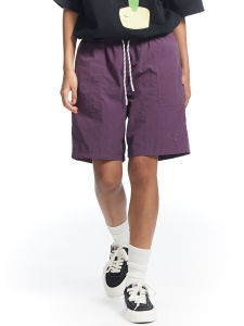 Crissrex Store UHUZZ Outdoor Water-Resistant Quick-Dry Loose Beach Sports Casual Shorts Elastic Waist Nylon Youth Summer Fashion