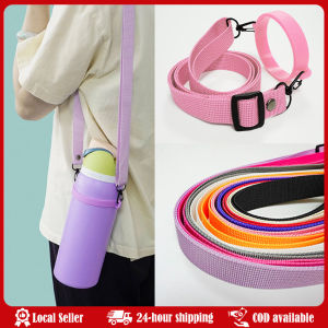 Water Bottle Handle Water Bottle Sling Carrier Holder Pouch with Adjustable Shoulder Strap for Stanley 30oz/40oz Cup Accessories Water Bottle Handle with Adjustable Shoulder Strap Water Bottle Holder Hands Free Water Bottle Carrier for Stanley 30oz/40oz