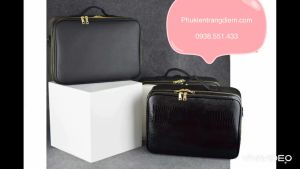 Size 41CM - Túi Vali Trang Điểm Da Vân Nổi 3D Chuyên Nghiệp Cao Cấp Giá Rẻ