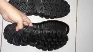 Outsole/ outsole sepatu safety / sol karet / sol alas sepatu boots King chetah gunung treking