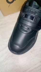 Asadi Kasut Sekolah Hitam Black School Shoe 6579
