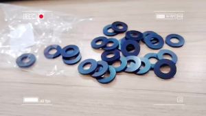 M3 M4 M5 M6 M8 M10 M12 Black Plastic Rubber Flat Washer Sealing Hard Washers Plane Spacer Insulation Gasket Rings For Screw Bolt