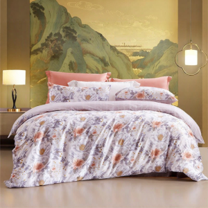 FUANNA (富安娜) | Bộ Chăn Ga Gối Cotton Sạch Cho Giường Đôi Mẫu Mới 2024