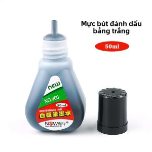 4 Màu Bảng Trắng Bút Đổ Mực 50Ml Tương Thích Với Tất Cả Các Bảng Trắng Xong Xóa Được Đỏ Xanh Đen Xanh Bút Đánh Dấu