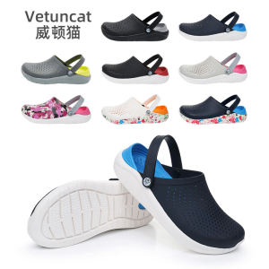 Hole Shoes Mens Keqi Plaid Summer Non-Slip Breathable Deodorizing Filter Slippers Driving Beach Shoes plus Size Closed Toe Sandals