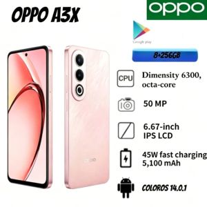 OPPO | 2026 Model Smartphone with 5100mAh Battery 45W Fast Charging 6.67-inch Ultra-Bright Display Dual SIM 5G Network Support