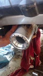 Savinta Knalpot Mobil GNLv1 Stainless Plat 08mm Polos