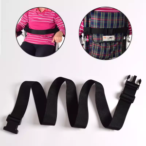 Wheelchair Safety Belt Elderly Travel Prevention Fall Sliding Leg Waist Restraint Fixing Insurance Belt Health Care Equipment