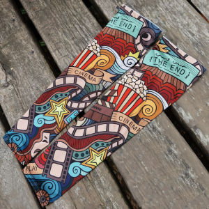 Harley Motorcycle Viscose Fiber Oversleeve Flower Arm Summer Sun Protection Tattoo Sleeves Ice Sleeve Men and Women Ins Tide UV Protection Arm Guard