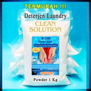 Deterjen Pakaian Baju Kiloan - Deterjen Bubuk 1Kg Murah Berkualitas AF Clean Deterjen BUBUK ULTRA Powder 1 Kg