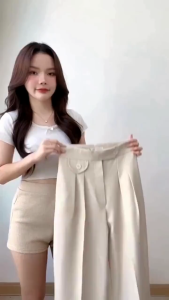 Oro Pants Trouser Wanita - Celana Anti Kusut - Celana Kulot Wanita korean stile