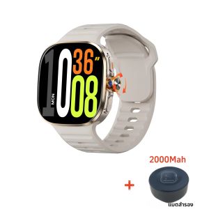 Original M99 Smartwatch 2.4 นิ้วหน้าจอ AMOLED ใส่ 4G/5G ซิมการ์ด GPS WIFI 190 °   เกมกล้องหมุน Android 10.0 Smart Watch