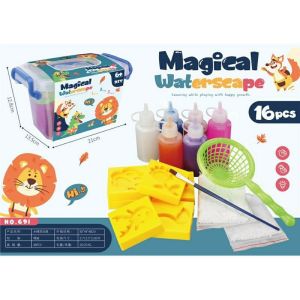 Mainan Water Magic Jelly Magical Waterscape DIY Kreatif Edukasi Anak