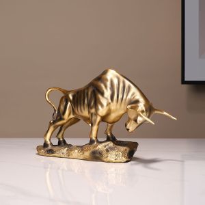 ตกแต่งบ้าน เครื่องประดับวัวนำโชค ของขวัญให้เพื่อน งานแต่งงาน ขึ้นบ้านใหม่ รูปปั้นควายฮวงจุ้ย ตู้วางทีวี ของฝาก