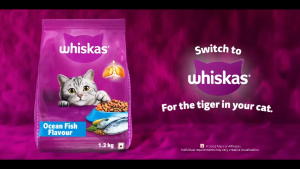 Whiskas Dry Adult Cat Food – Ocean Fish Flavor (20kg) | Big Bag for Multi-Cat Homes