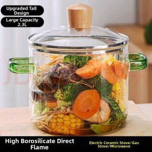 CHIZHIDU | Heat-resistant Glass Cooking Pot