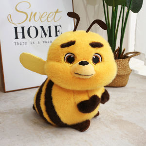 25cm Cartoon Adorable Honey Bee Plush Toys Soft Cute Spring Insect Bees Stuffed Toy Perfect Birthday Gifts for Kids Home Decor