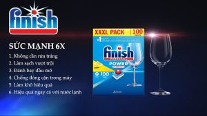 Viên rửa bát Finish Essential hộp 100 viên 90 viên - Finish Classic hộp 90 viên & 110 viên