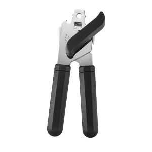 3-In-1 Powerful Can Opener Easy To Grip Design for Seniors And Those with Weak Hands Multi Manual Can Opener Stainless Steel