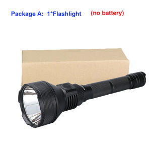 Hunting LED Flashlight 2600lumen Tactical Torch Ultra Powerful Rechargeable Light 18650 Battery for Outdoor Camping Self Defense
