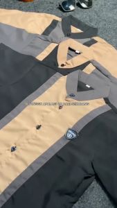 Baju Koko Couple Ayah Dan Anak Laki Laki Harga Terpisah Kemeja Kurta Kerah Mandarin Lengan Pendek Bahan Kapas Mikro Vito Seragam Hadroh Santri