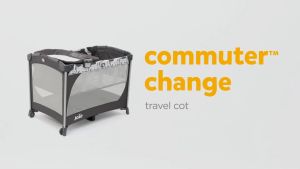 Joie Commuter Change Travel Cot/ Playpen Baby with Changing Table Katil Bayi Optional Latex Mattress