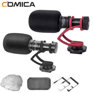 Comica CVM-VM10II Professional Shotgun Microphone with Shock Mount For iPhone/DSLR Camera/Android Smartphones Camera Microphone