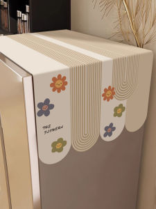 Kitchen Fridge Dust Cover Cloth Home Use Single Double Door 2025 New Vertical Freezer Top Washing Machine Cover Towel