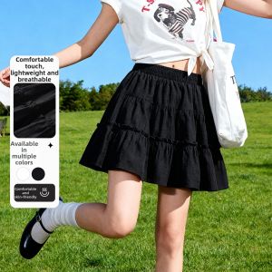BALENO | Black A-line Pleated Skirt