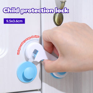 LoviRa Cabinet Door Lock Child Safety Proof Drawers Oven Toilet Cabinets Refrigerator Round Lock