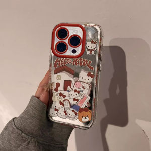 Full Cover Huawei Mate70 Phone Case Luxury Cute Cat Design with Lanyard Anti-Fall Protection Silicone Cartoon KT House Style