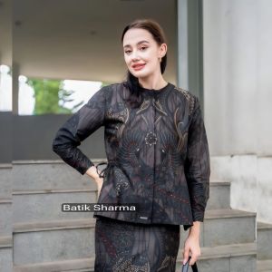 Couple Atasan Batik Sarimbit Blouse Terbaru Casual Formal Rekomendasi Masa Kini Laskala Batik Premium