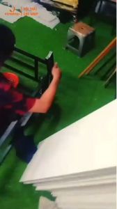 VNS-028 Xào Kệ Đôi Sào Treo Đồ 2 Bên Có Kệ Trên Và Dưới Để Đồ. Giá Treo Đồ Sắt Sơn Tĩnh Điện