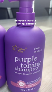 Blonde Enhance Purple Toning Shampoo and Conditioner 300ml - Anti-Braid & Color Correction with Jojoba & Argan Oil