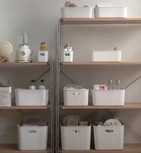 2024 NEW ARRIVALS COLOR Storage Box Organizer Basket Lid Storage Organizer Document Office Storage With Lid