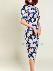 Đầm Thiết Kế Đầm Ôm Hoa Văn Cao Cấp Jocasta - Thời Trang Nữ